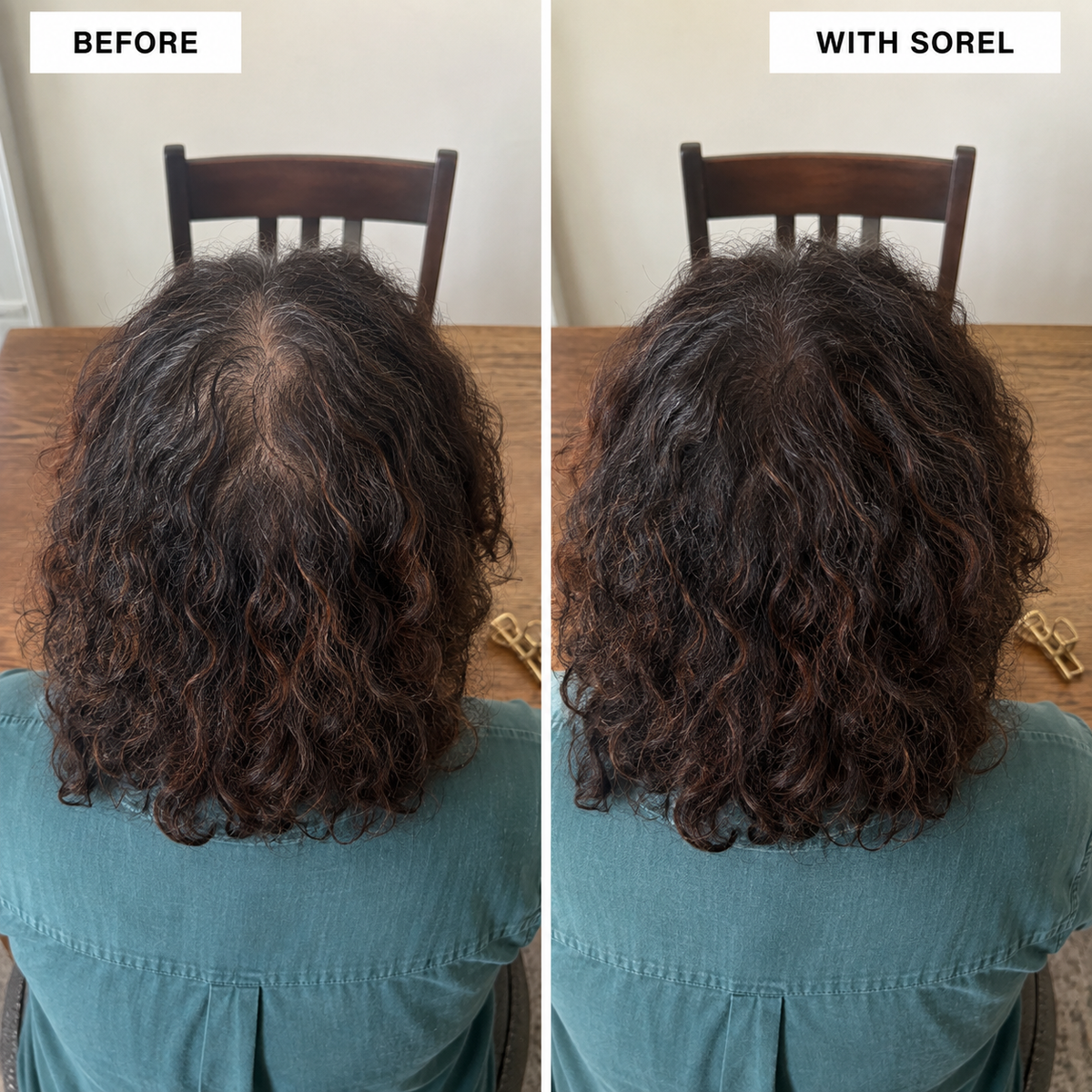 Customer results photo